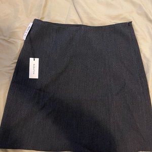 Babaton Size 10 Modern Mini Skirt Heather Charcoal